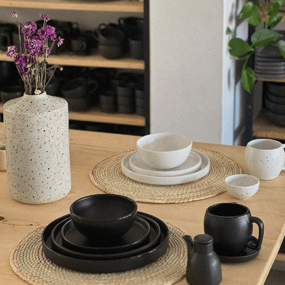 Set Vajilla Negra