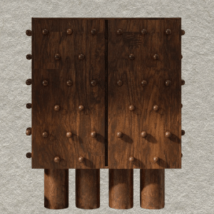 Gabinete de Madera Moderno.